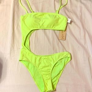 NEON SEXY BATHING SUIT